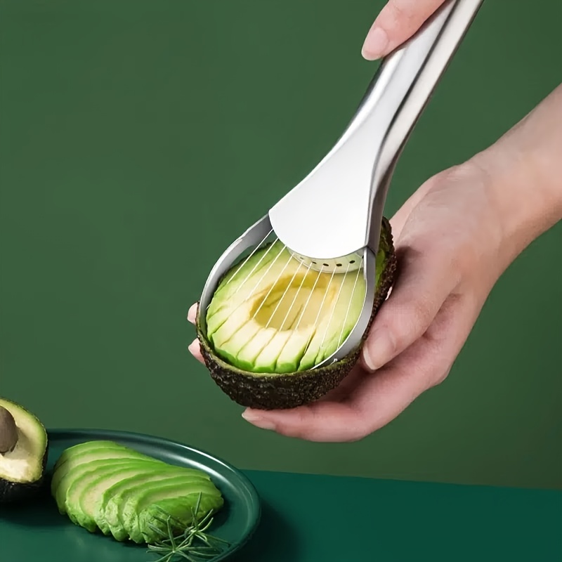 Avocado Slicer Tool - 2-in-1 Avocado Slicer Pitter Stainless Steel