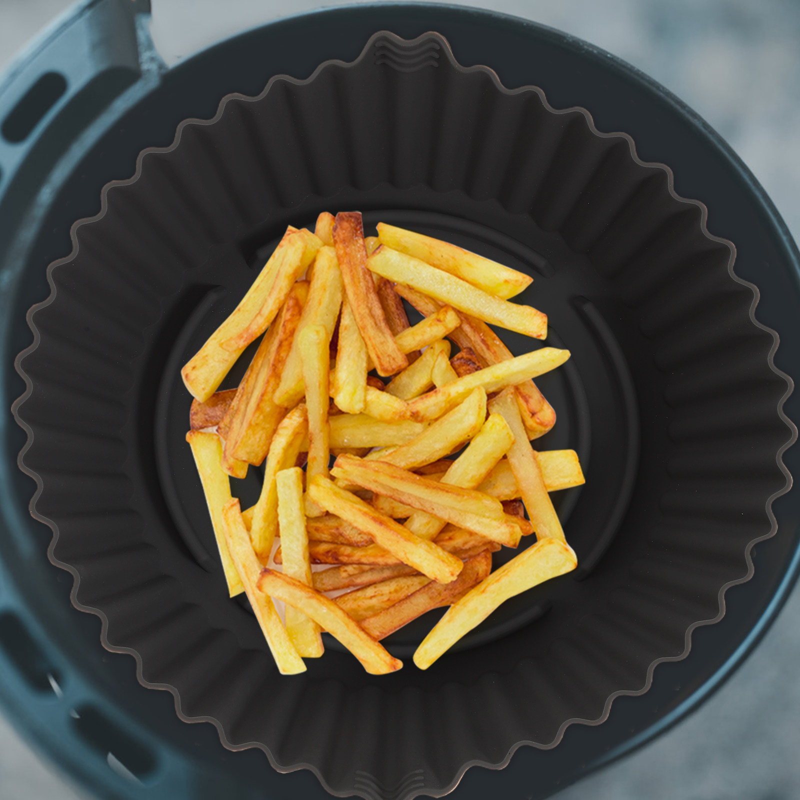 Air Fryer Accessories - Reusable Silicone Air Fryer Mat Non
