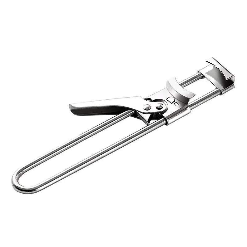 Kitchen Gadgets Jar Openers - Adjustable Multi-Function Bottle Opener Stainless Steel