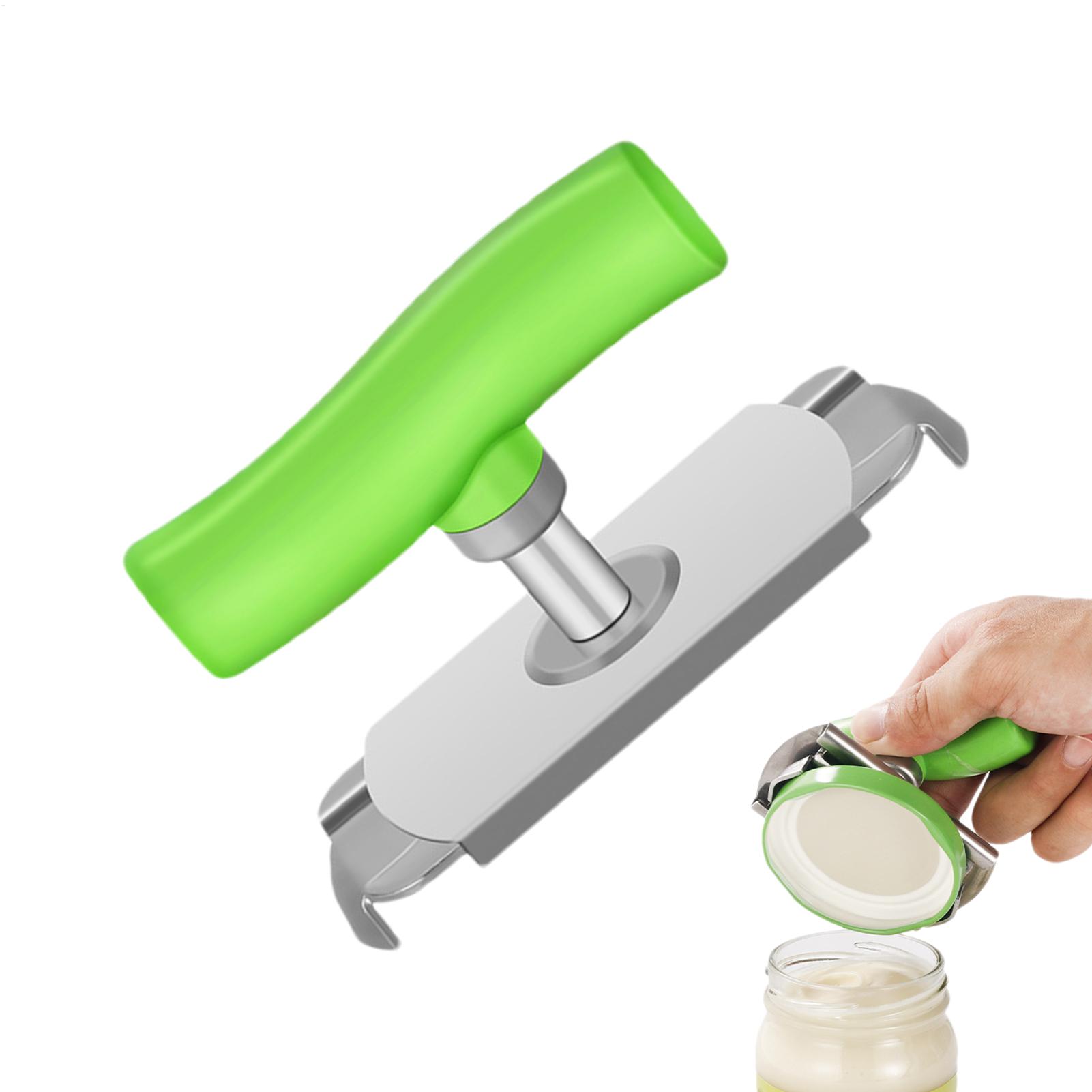 Kitchen Gadgets Jar Openers - Multi-Function Bottle Cap Opener Stainless Steel
