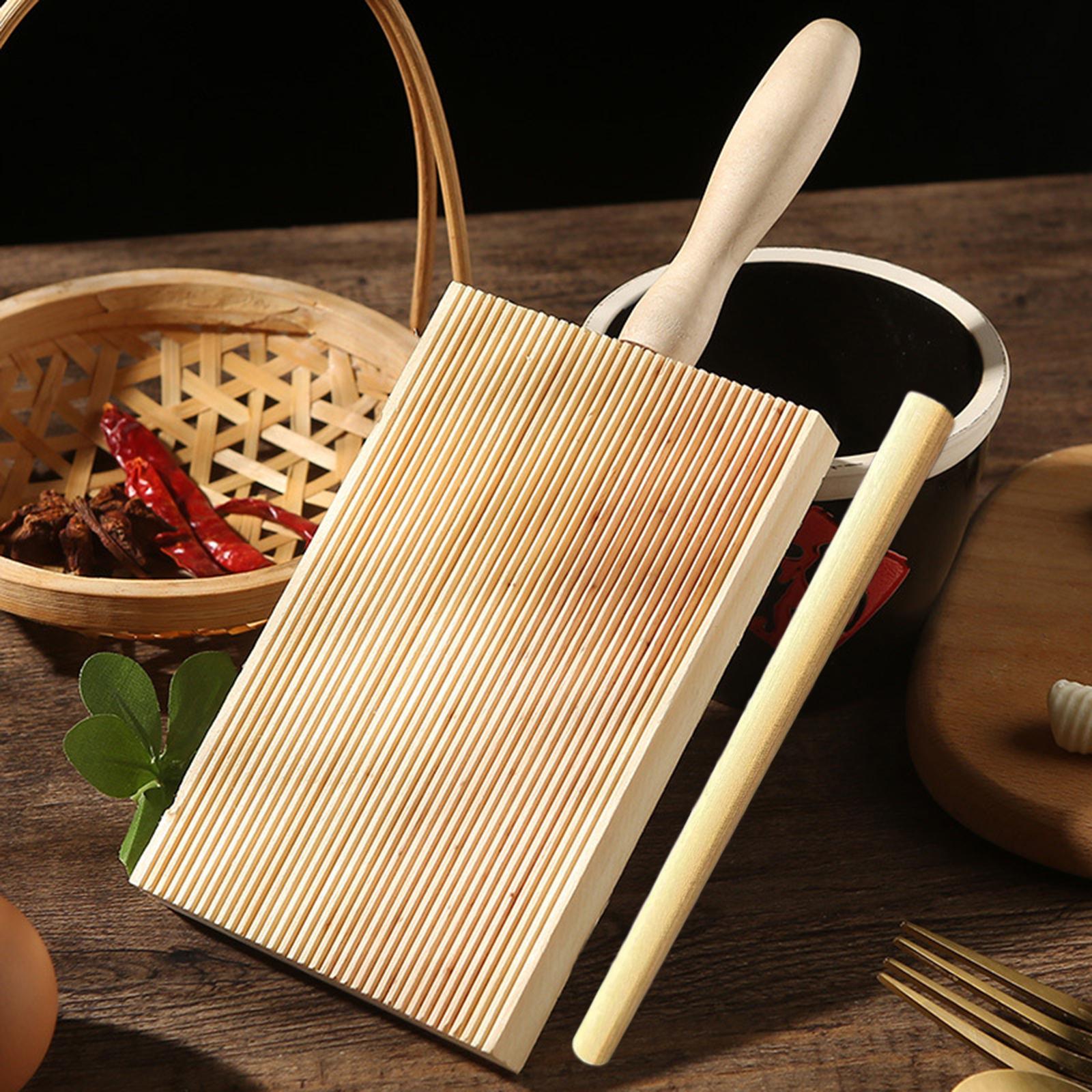 Pasta Measuring Tool - Gnocchi Board Gnocchi Maker Paddle Wood
