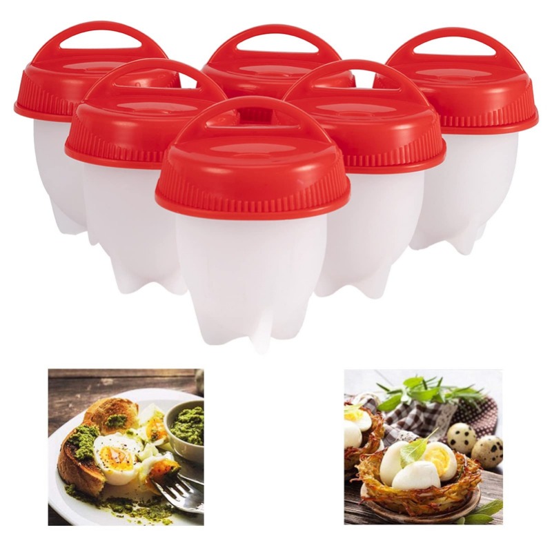 Kitchen Gadgets Modern - BPA Free Silicone Egg Cooker Boiled