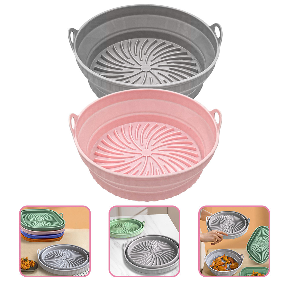 Air Fryer Accessories - 2Pcs Air Fryer Silicone Pads Non
