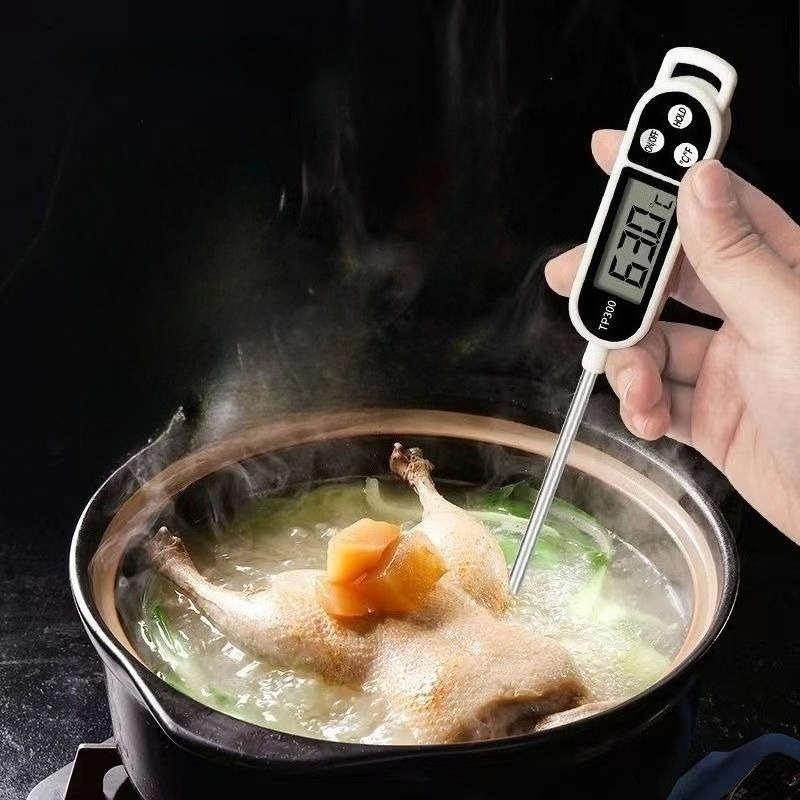 Instant Read Thermometer - 1Pc Food Thermometer, Kitchen Accessory, Dormitory