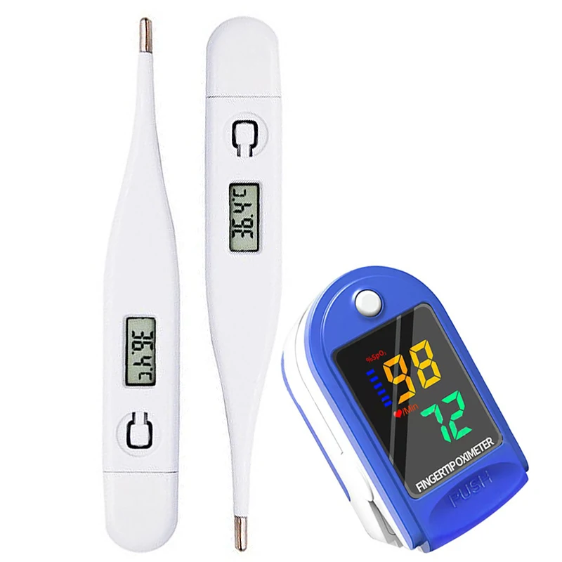 Instant Read Thermometer - Baby Thermometers Pulse Oximeter Finger Digital
