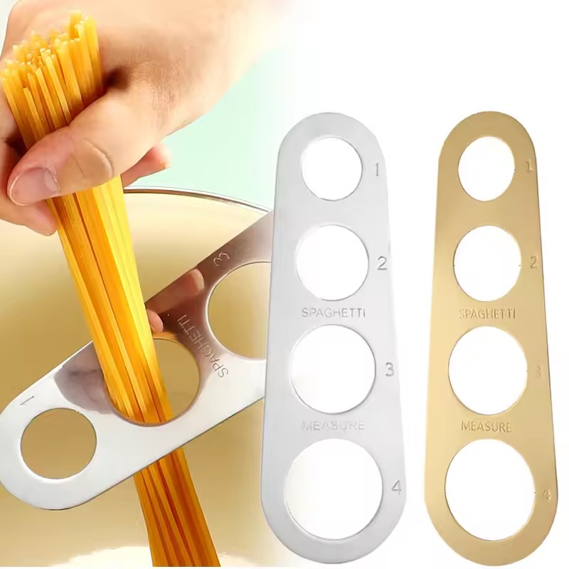 Pasta Measuring Tool - Stainless Steel Spaghetti Measurer Pasta Noodle