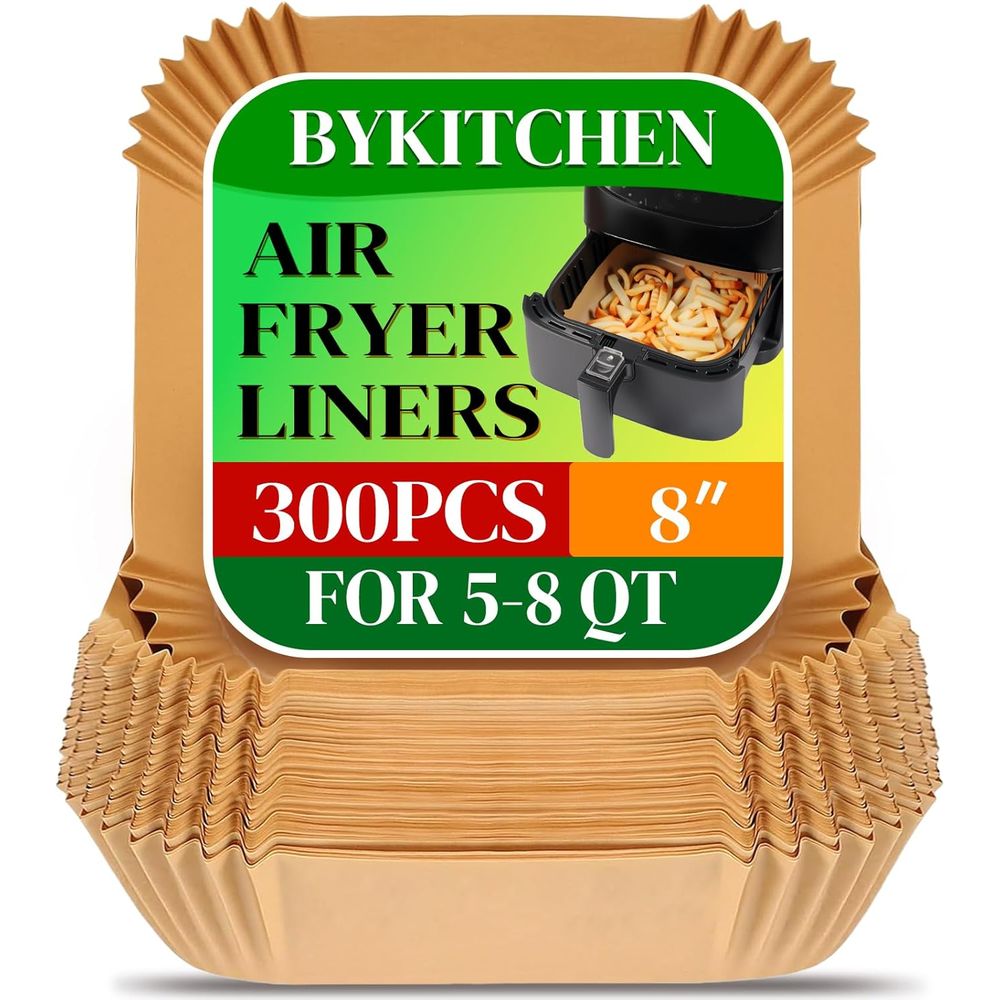 Air Fryer Accessories - 300PCS Disposable Air Fryer Paper Liners,