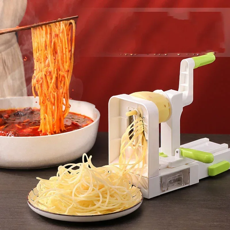 Spiralizer Vegetable Noodle - Vegetable Grater Potato Spiral Slicer Whirlwind