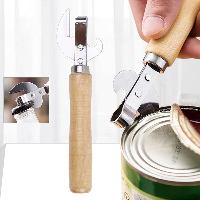 Kitchen Gadgets Jar Openers - Manual Can Opener Multifunctional Kitchen Gadget