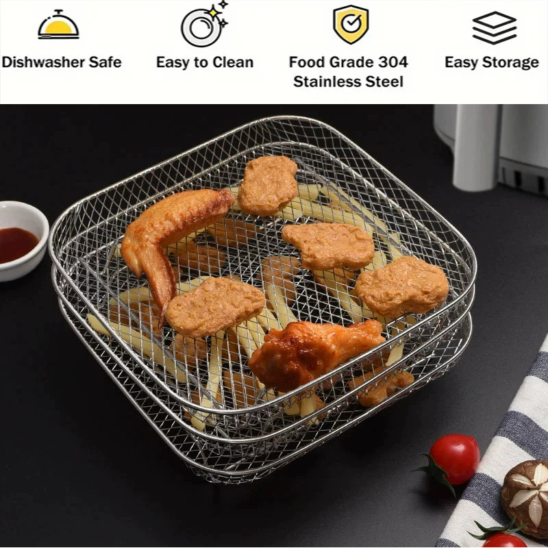 Air Fryer Rack Air Fryer Oven  - đánh giá và giá Air Fryer Accessories
