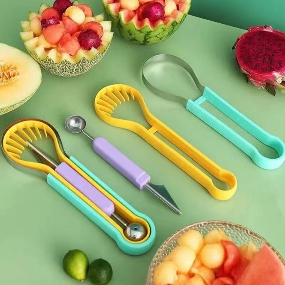 Easy To Clean 3 in 1 Melon Sco - đánh giá và giá Avocado Slicer Tool