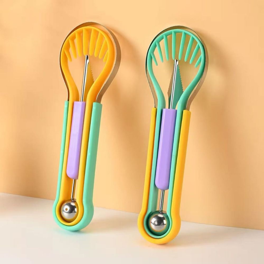 Easy To Clean 3 in 1 Melon Sco - đánh giá và giá Avocado Slicer Tool