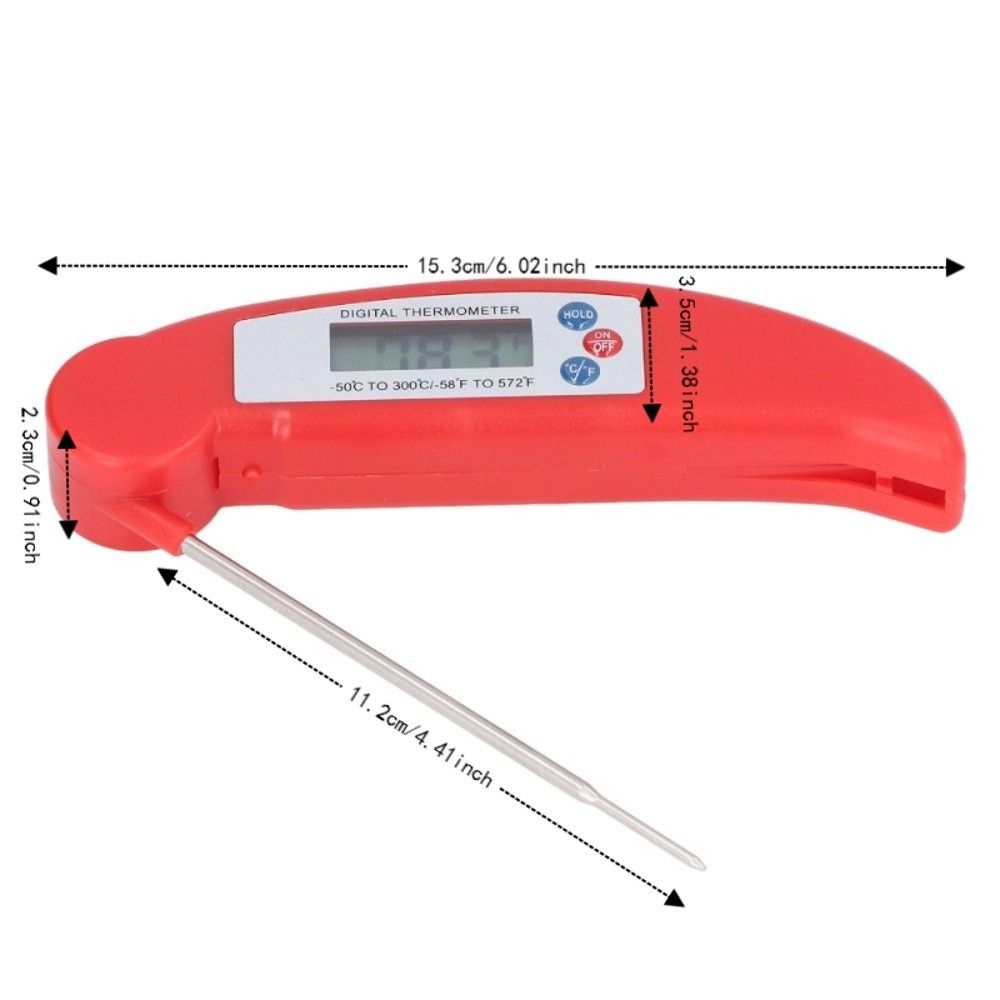 ABS Stainless Steel Digital Fo - đánh giá và giá Instant Read Thermometer