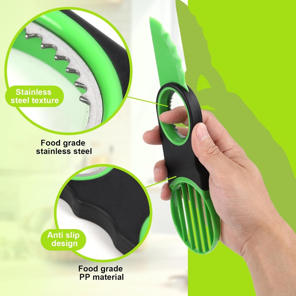 3-in-1 Avocado Slicer Tool: St - đánh giá và giá Avocado Slicer Tool