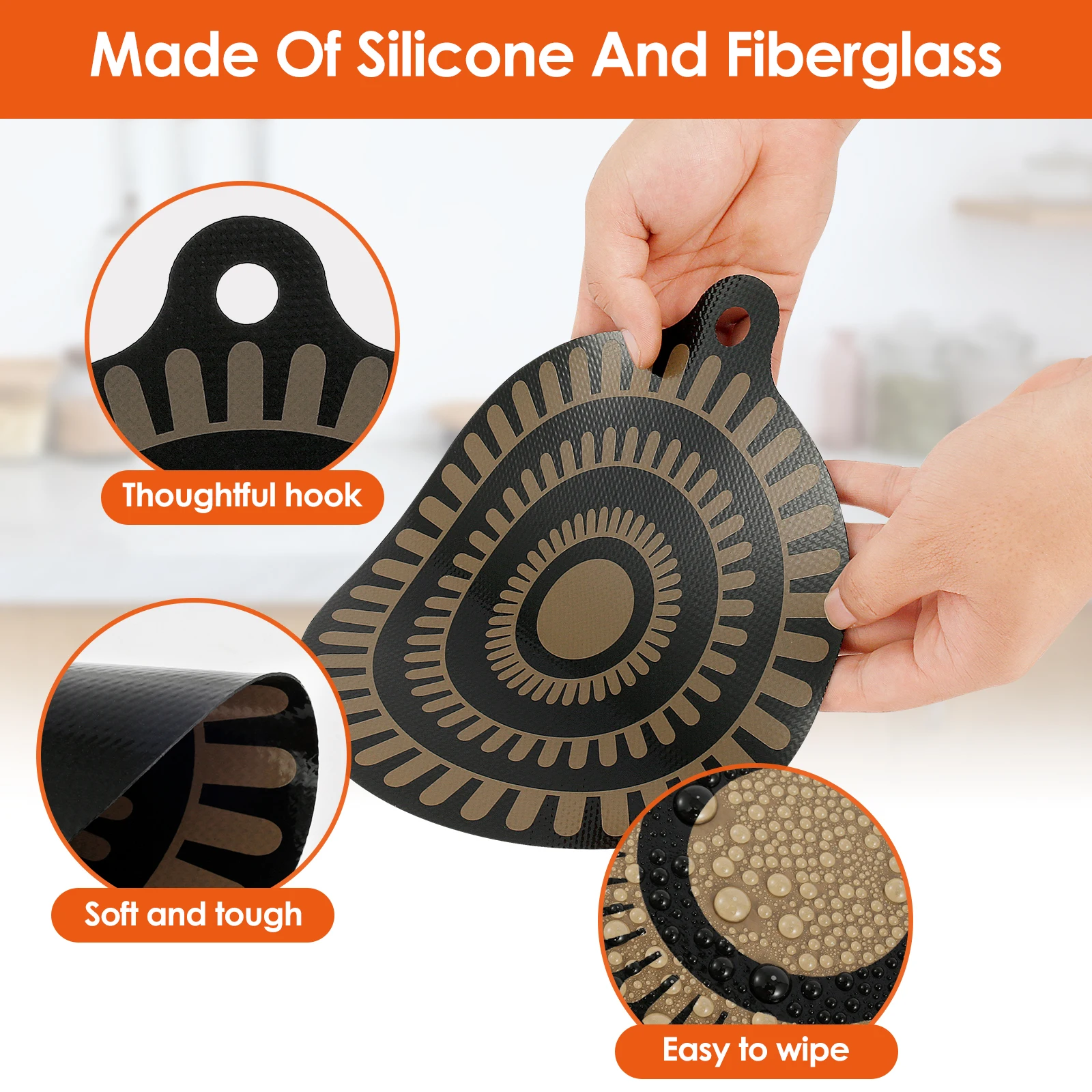 Induction Cooktop Mat Protecto - đánh giá và giá Kitchen Gadgets Modern