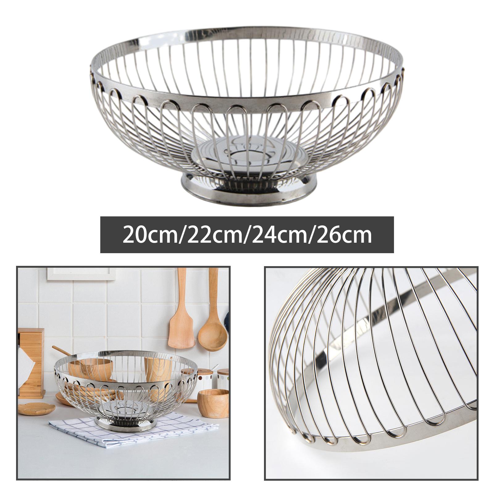 Stainless Steel Fruit Basket C - đánh giá và giá Kitchen Gadgets Modern
