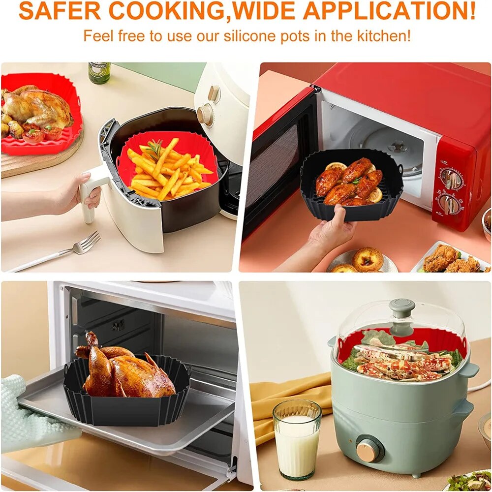 1PC Reusable Airfryer Pan Line - đánh giá và giá Air Fryer Accessories