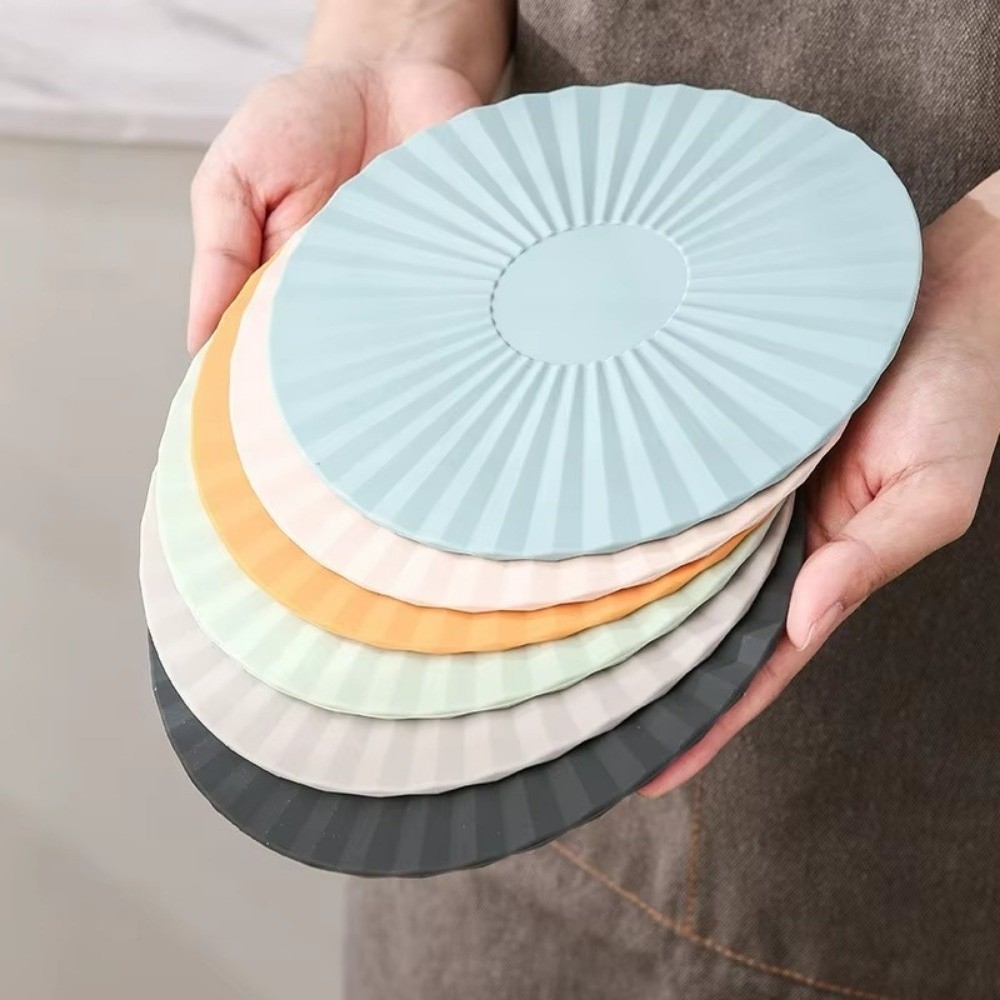 Ins Round Pot Pan Mat Silicone - đánh giá và giá Kitchen Gadgets Modern