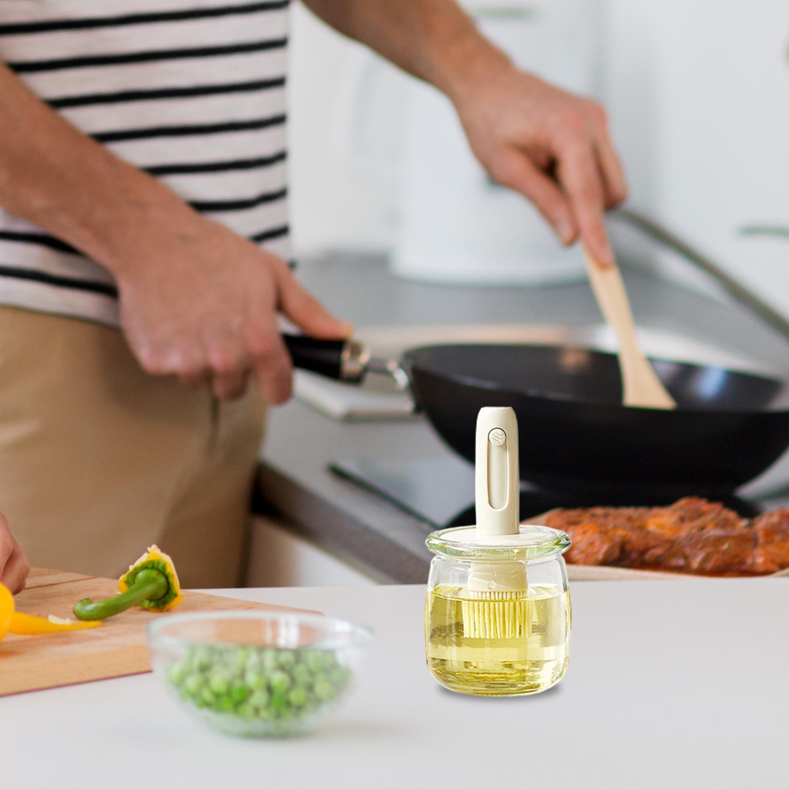 Oil Dispenser For Kitchen Ligh - đánh giá và giá Kitchen Gadgets Dispenser Brush Holder