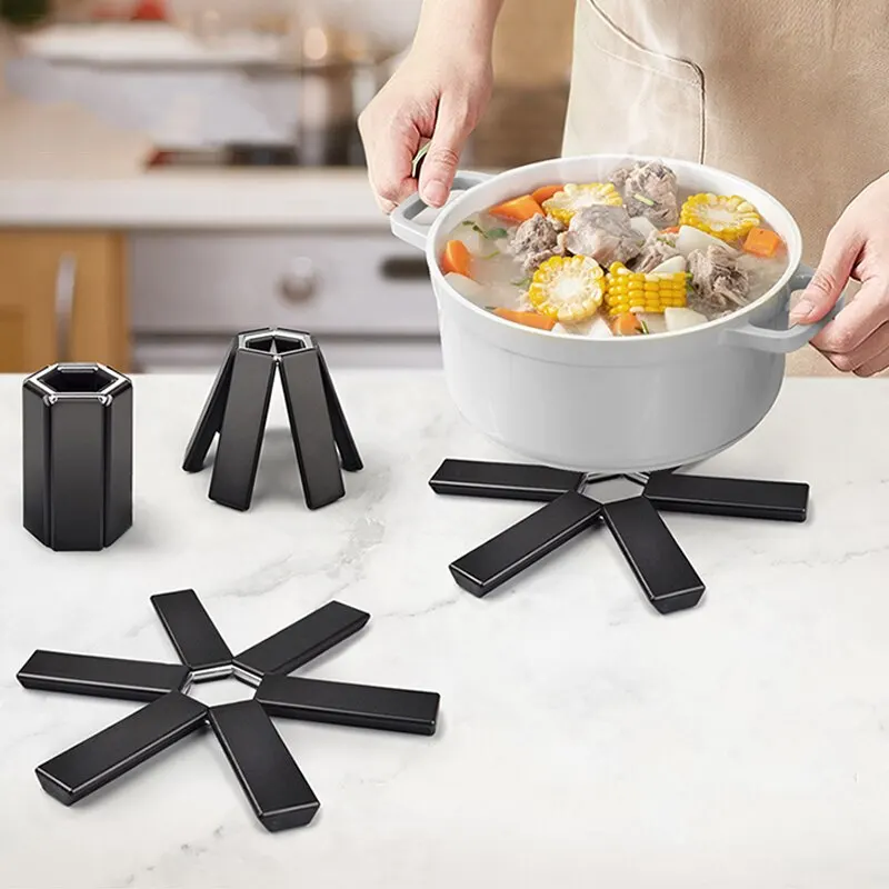 1/2PCS ABS Insulating Mat Pot  - đánh giá và giá Kitchen Gadgets Modern