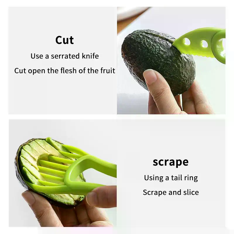 3-in-1 Avocado Slicer Shea Cor - đánh giá và giá Avocado Slicer Tool