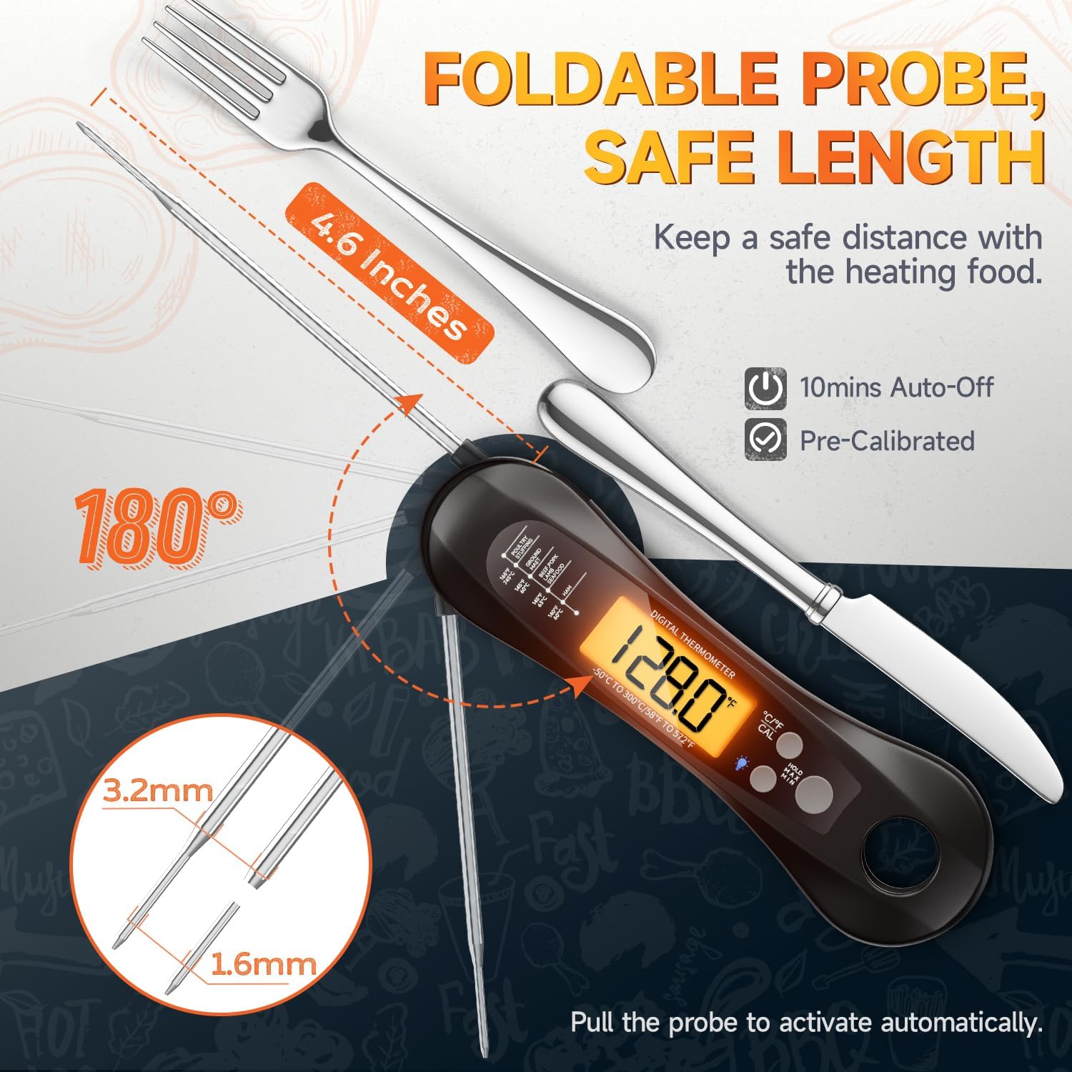 Digital Instant Read Meat Ther - đánh giá và giá Instant Read Thermometer