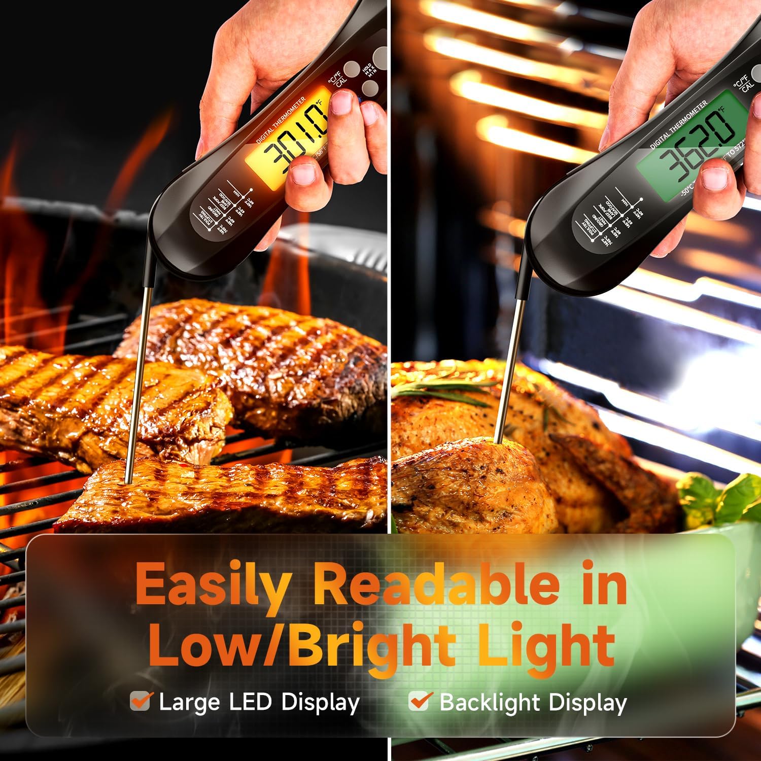 Digital Instant Read Meat Ther - đánh giá và giá Instant Read Thermometer