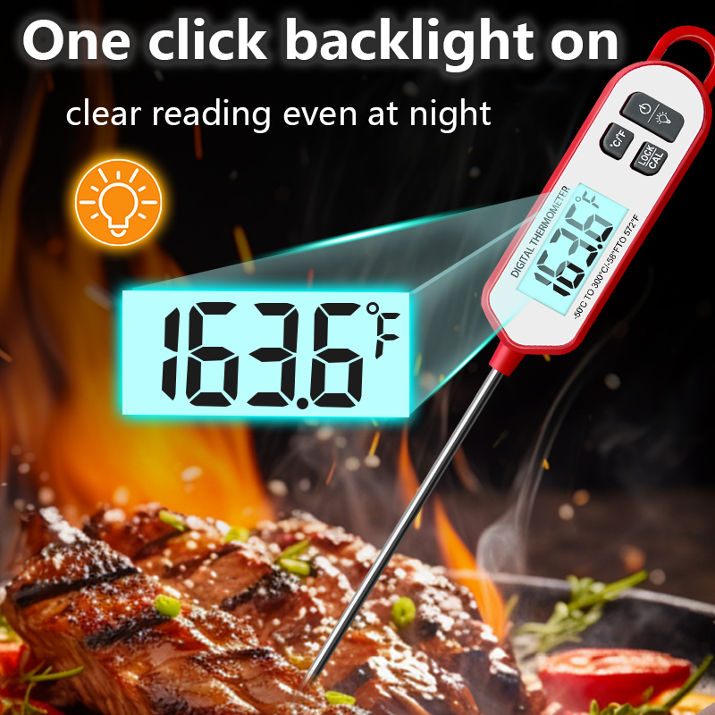 Digital Meat Thermometer  Inst - đánh giá và giá Instant Read Thermometer