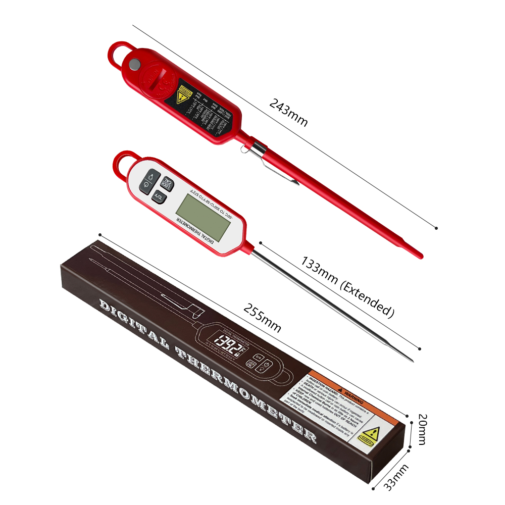 Digital Meat Thermometer  Inst - đánh giá và giá Instant Read Thermometer