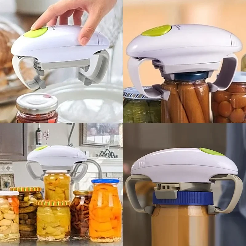 Electric Can Bottle Lid Opener - đánh giá và giá Kitchen Gadgets Jar Openers