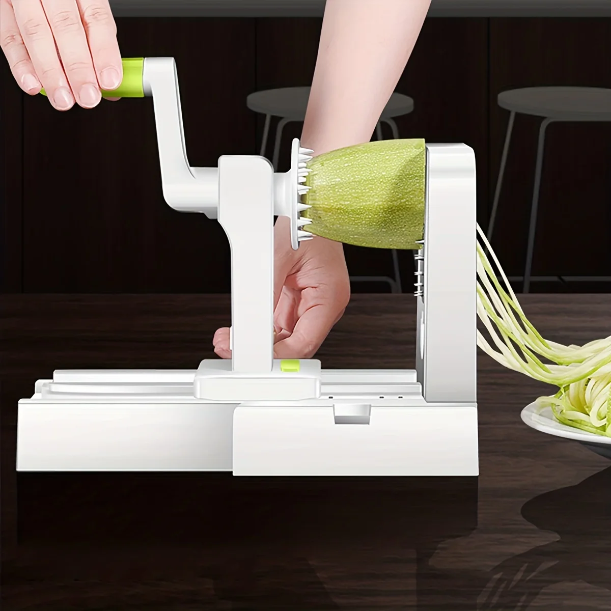 Potato Noodle Maker Stainless  - đánh giá và giá Spiralizer Vegetable Noodle