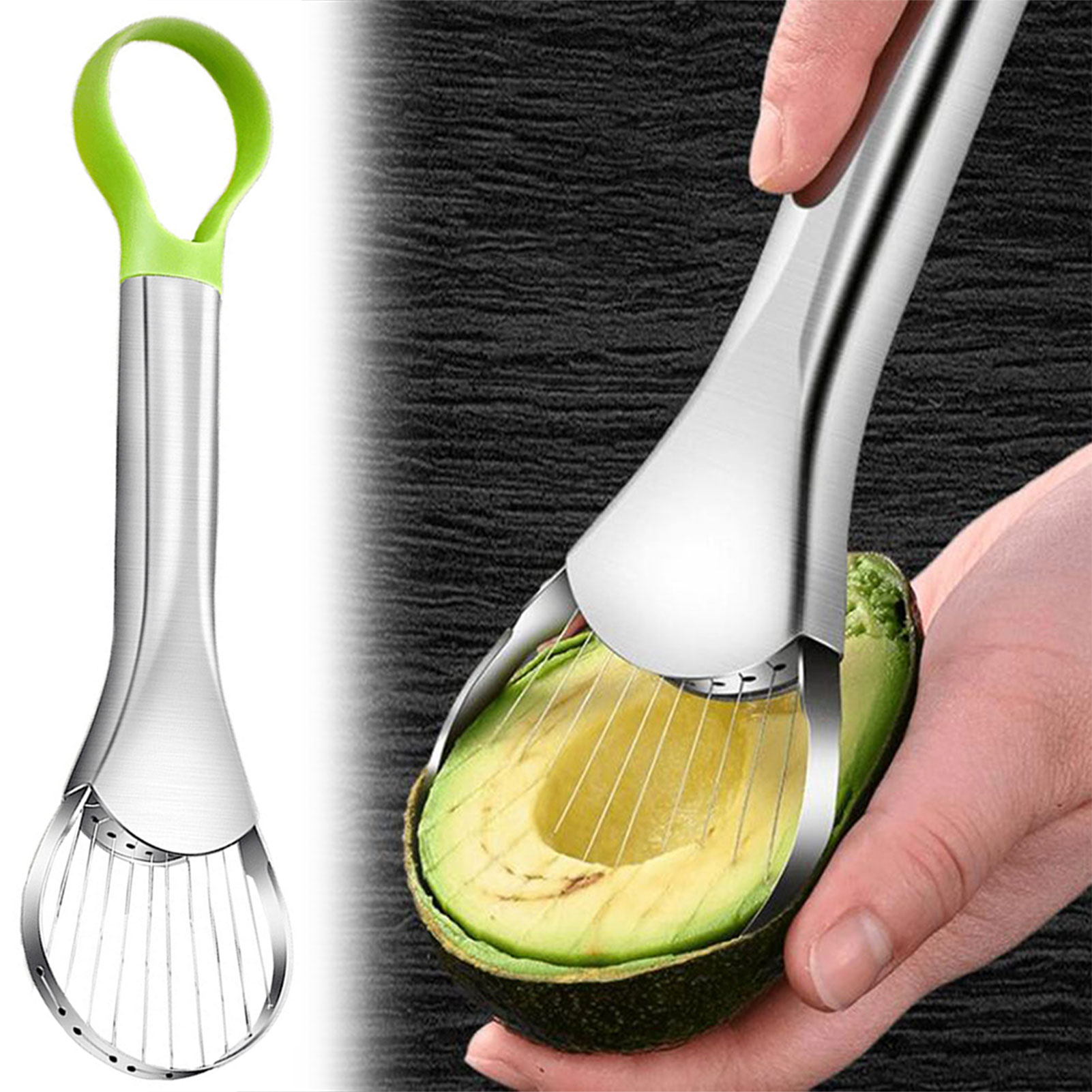 Avocado Knife Gadget,Stainless - đánh giá và giá Avocado Slicer Tool