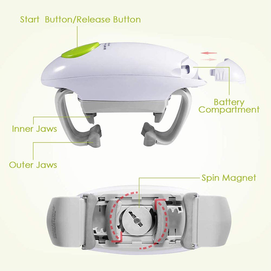 Electric Can Openers Automatic - đánh giá và giá Kitchen Gadgets Jar Openers