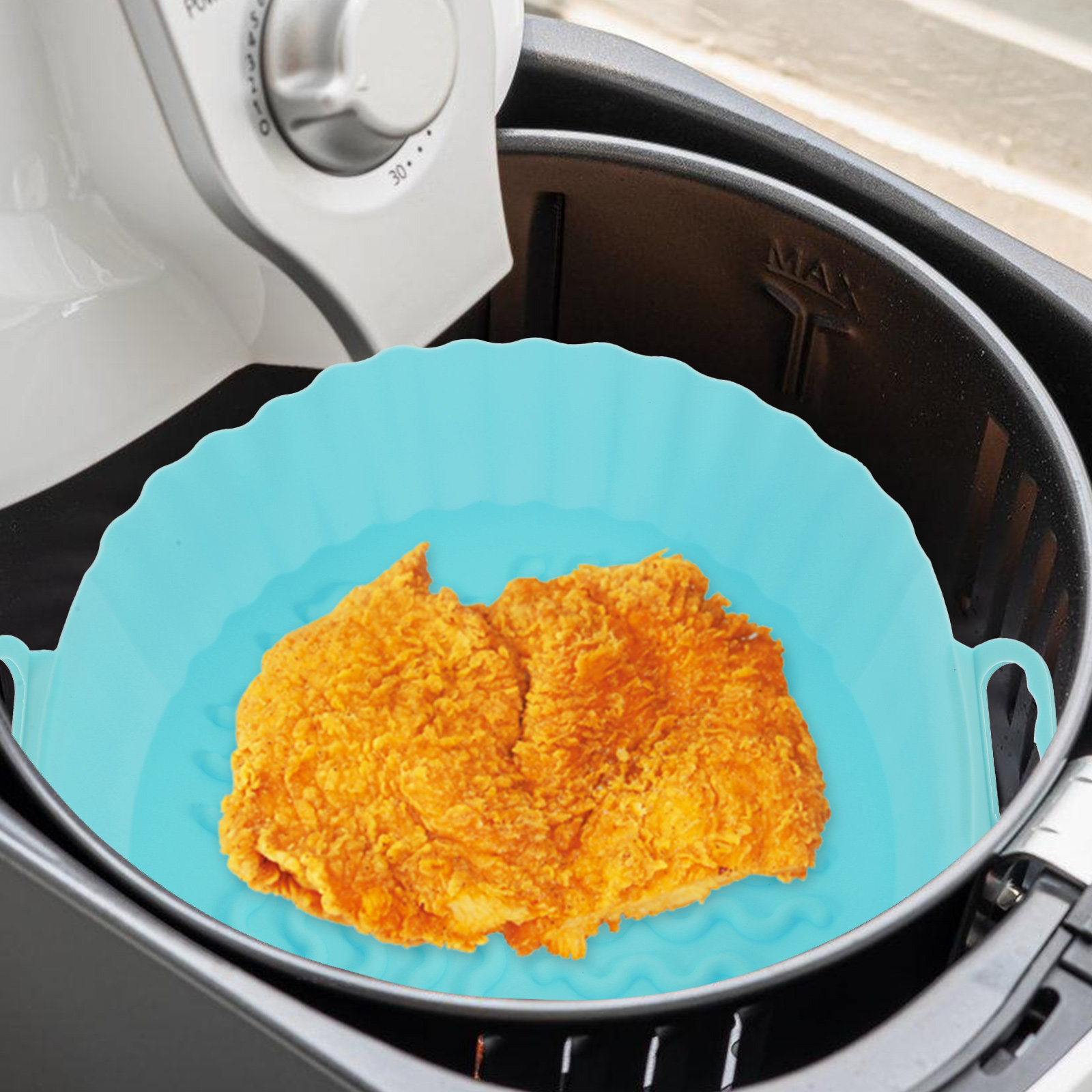 2Pcs Silicone Baking Mat for A - đánh giá và giá Air Fryer Accessories
