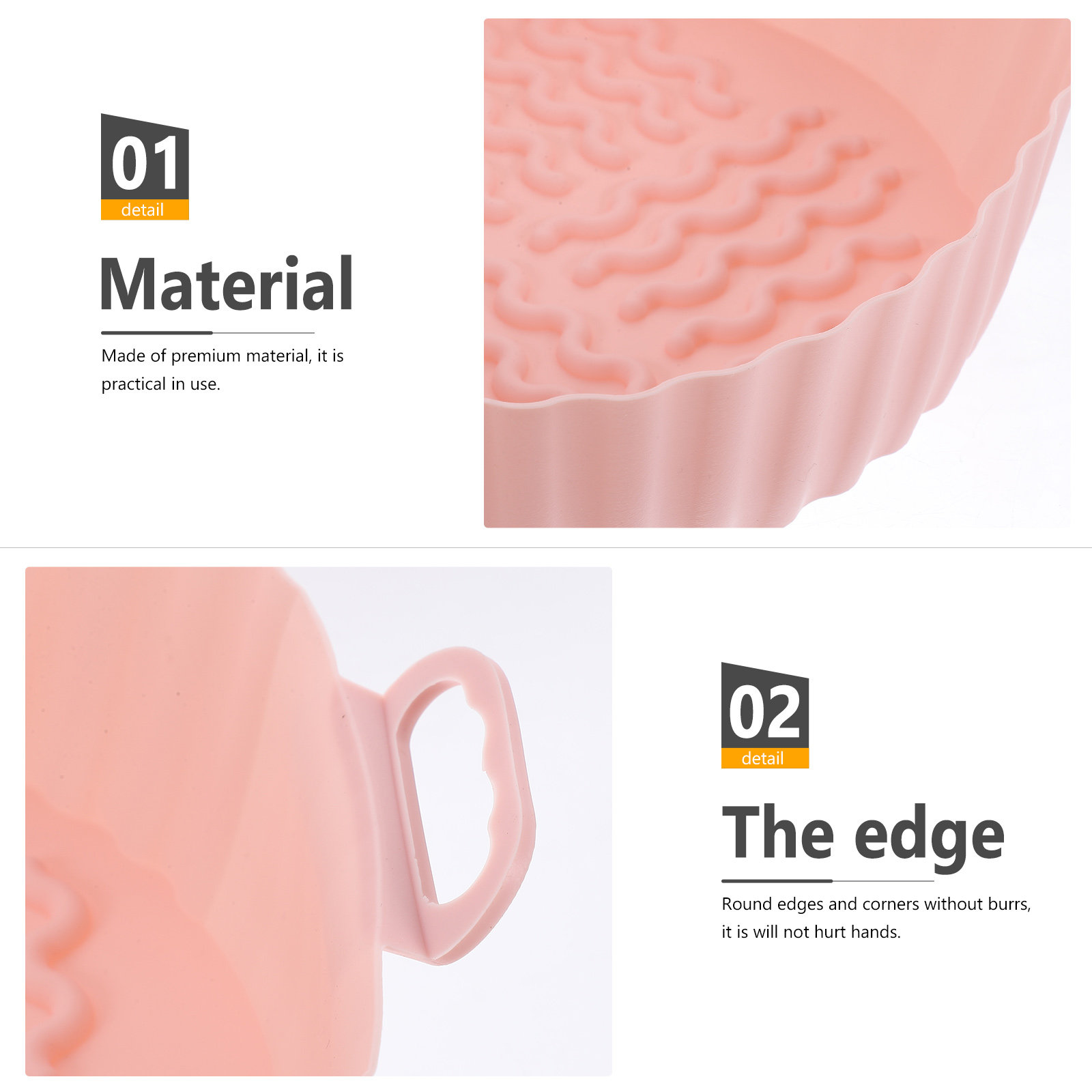2Pcs Silicone Baking Mat for A - đánh giá và giá Air Fryer Accessories