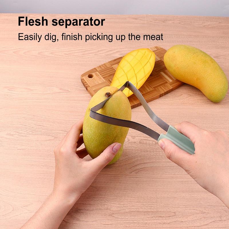 3in1 Mango Peeling Cutting Kni - đánh giá và giá Avocado Slicer Tool