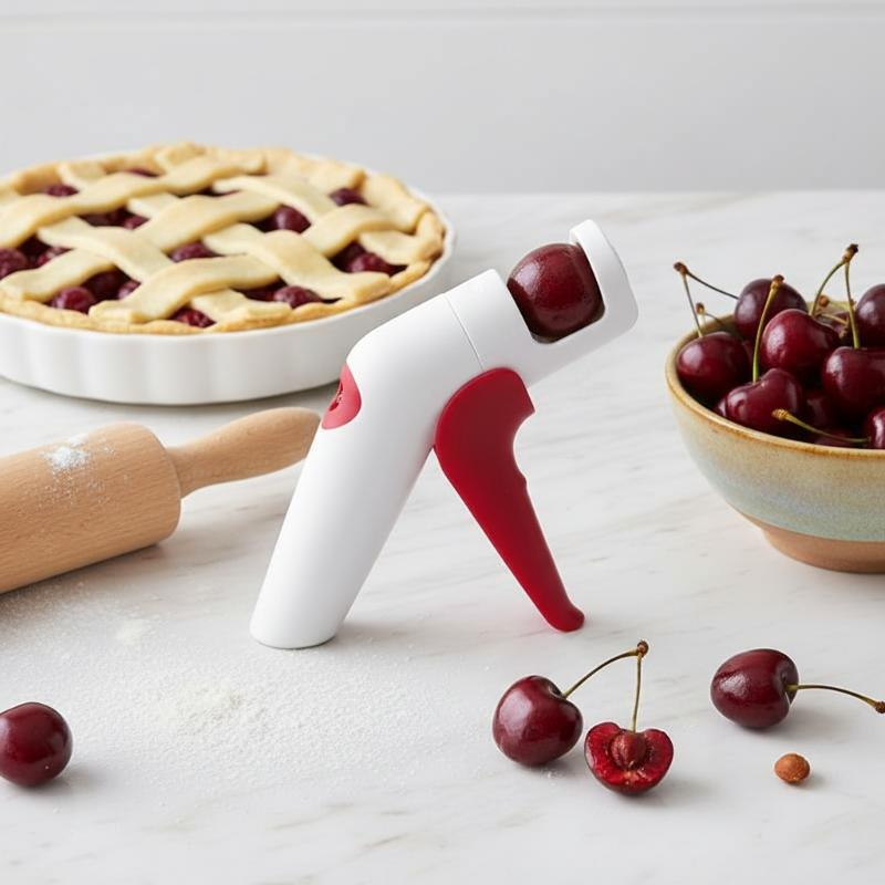 Cherry Red Dates Hawthorn Pitt - đánh giá và giá Cherry Pitter Tool