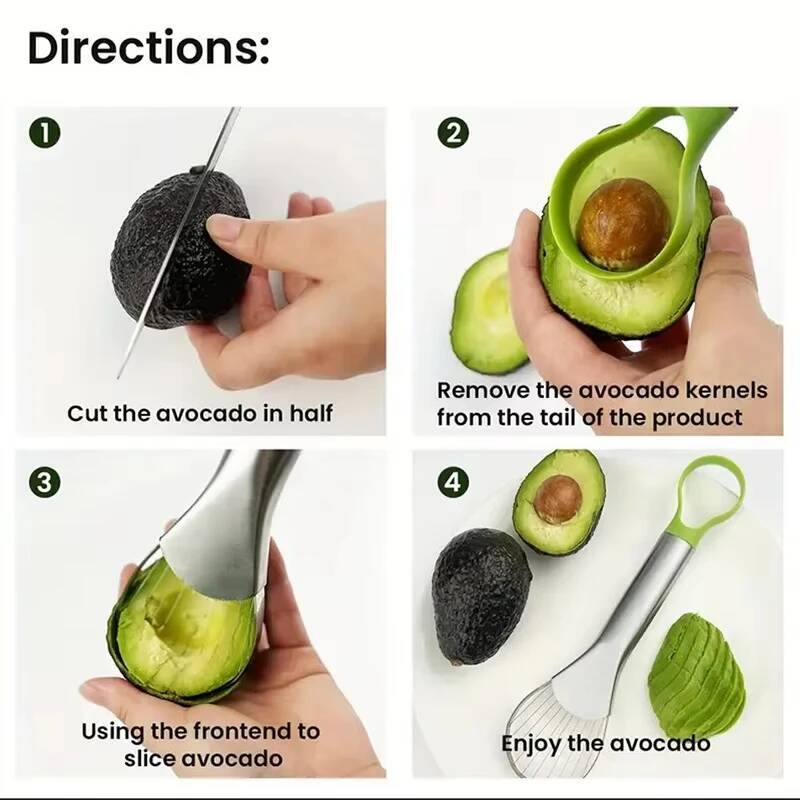 Avocado Slicer 2 In 1 Stainles - đánh giá và giá Avocado Slicer Tool