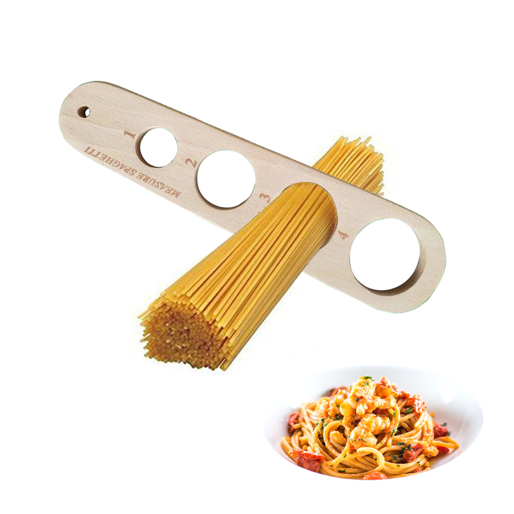 Gỗ Mì Ống Tay Spagethii Ý Nhà  - đánh giá và giá Pasta Measuring Tool