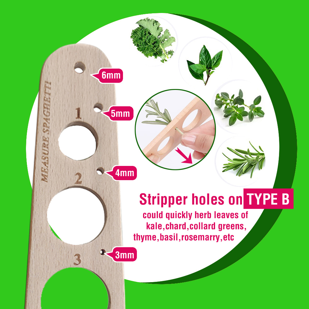 Gỗ Mì Ống Tay Spagethii Ý Nhà  - đánh giá và giá Pasta Measuring Tool