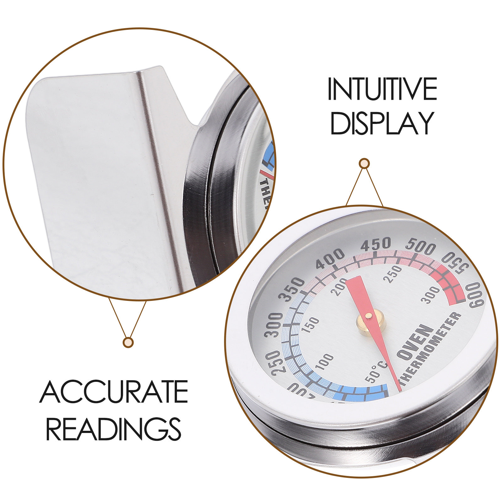 Stainless Steel Oven Thermomet - đánh giá và giá Instant Read Thermometer