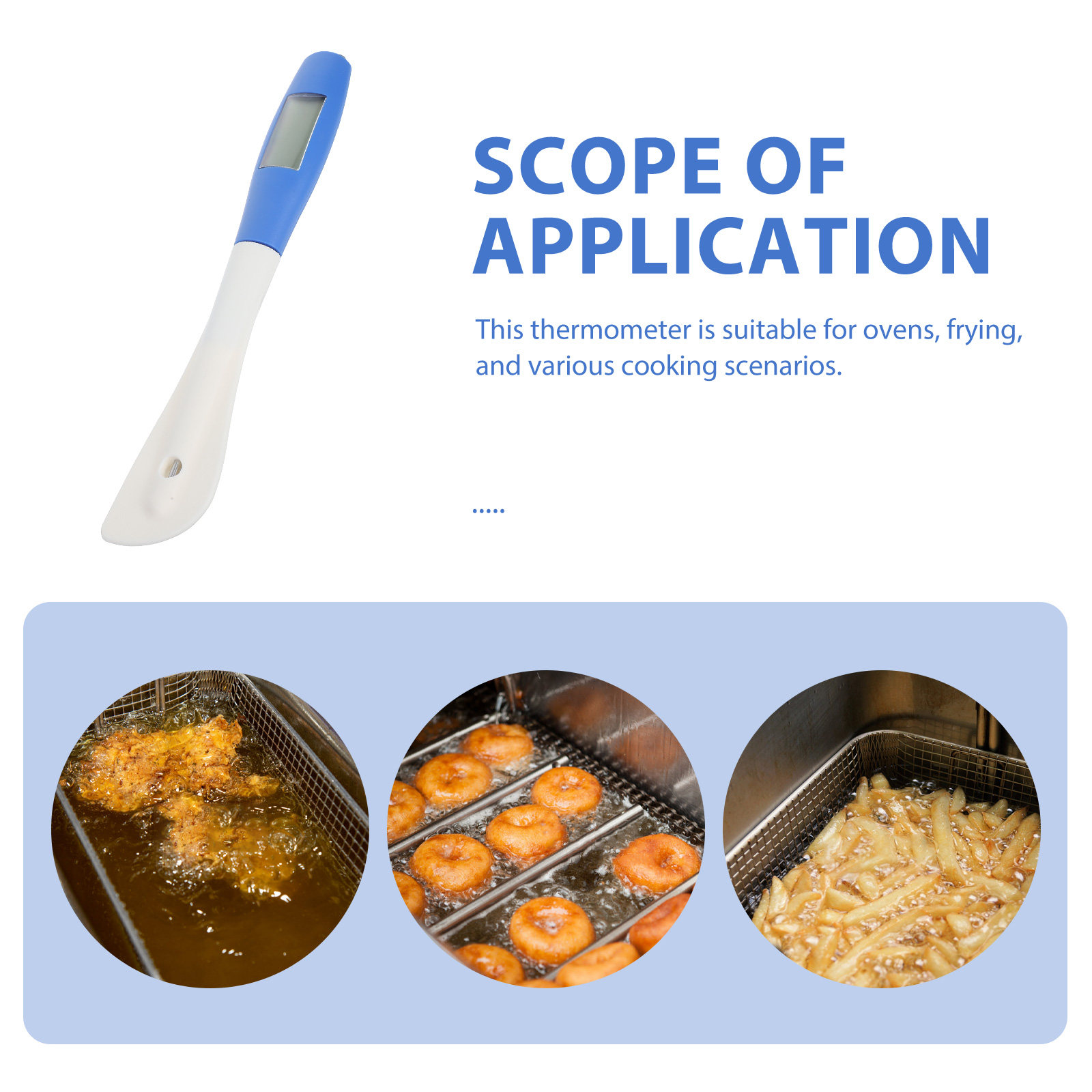 Digital Silicone Spatula Therm - đánh giá và giá Instant Read Thermometer