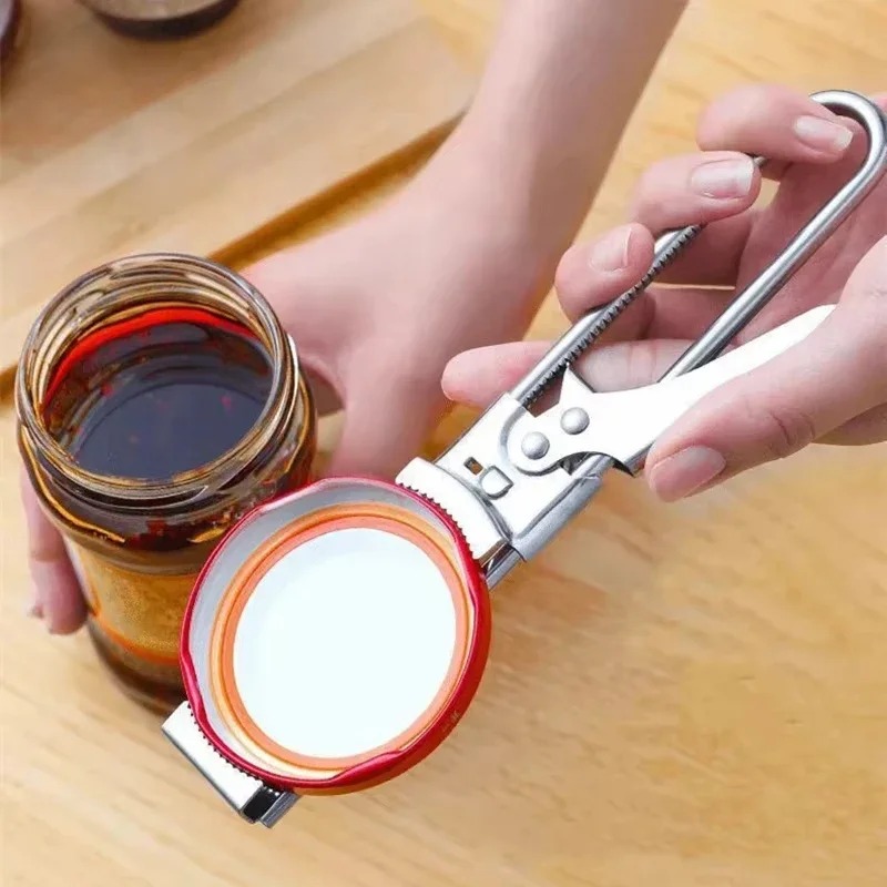 Adjustable Stainless Steel Non - đánh giá và giá Kitchen Gadgets Jar Openers