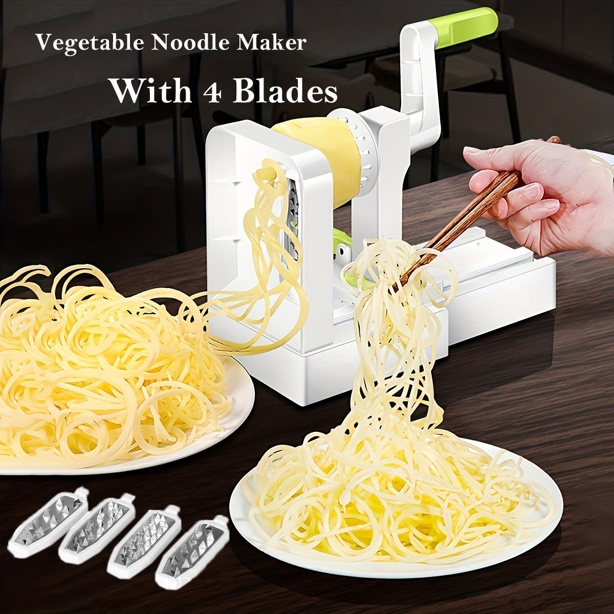 Vegetable Grater Spiral Slicer - đánh giá và giá Spiralizer Vegetable Noodle
